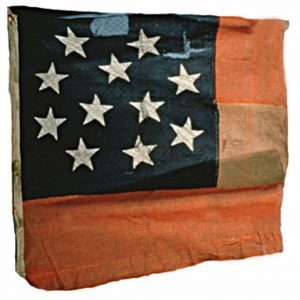 Confederate Flag - 11 Stars (Captured by 3rd Regiment, NJ Volunteers, Manassas) (CN 135)