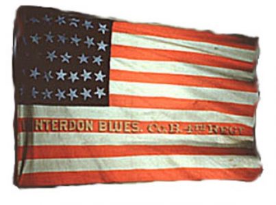 US Flag, Company B, 4th Militia (CN 23)