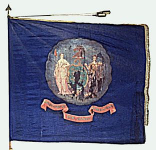 Regimental Flag - 4th Regiment, NJ Volunteers (CN 27)